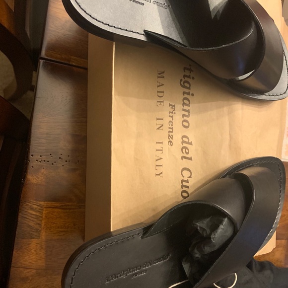 Premium Leather Sandals handmade in Italy. - Picture 5 of 7